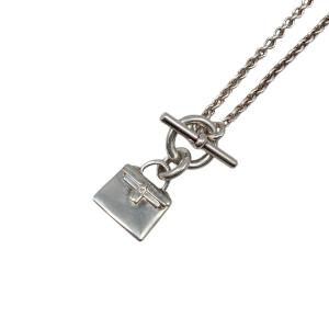 HERMES（エルメス） 925 シルバー ネックレス ケリーバッグモチーフ
