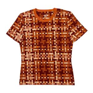 HERMES（エルメス） Tシャツ 刺繍入りポケット ホワイト コットン