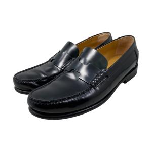 訳あり✨未使用品✨HERMES ブラックレザー ローファー HERMES エルメス サックアデペッシュ ブランドオフ レザー ローファー