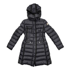 数回着用のみの美品★MONCLER エルミファー黒サイズ１カバー付 MONCLER モンクレール エルミファー ダウンジャケット ブラック