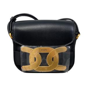 TOD'S（トッズ） ケイト ショルダーバッグ ブラック ゴールド金具