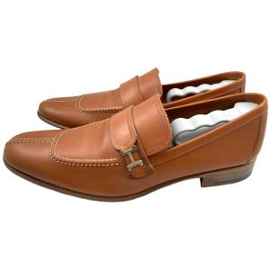 HERMES（エルメス） コインローファー 牛革 スリッポン マッケイ製法