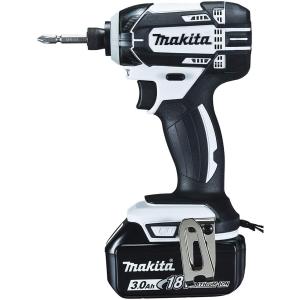 未使用展示品 makita マキタ 充電式インパクトドライバ TD149DRFXW 18V フルセット バッテリ2個・メロディ付充電器付 白｜lifecreate-kc