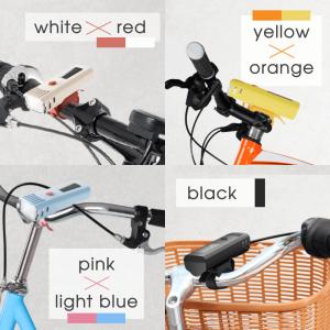 自転車ライト LED 充電式 おしゃれ かわい...の詳細画像5