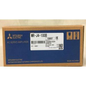 【新品★送料無料】MITSUBISHI 三菱電機 MR-J4-100B ACサーボアンプ シーケンサ...