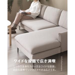 【即日発送/日時指定OK】 カウチソファー 3...の詳細画像4