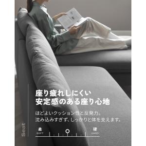【即日発送/日時指定OK】 カウチソファー 3...の詳細画像5
