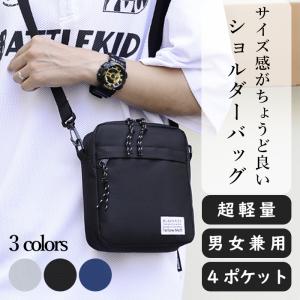 ショルダーバッグ メンズ レディース ボディバッグ ミニショルダー サコッシュ 小さめ 携帯 スマホ ポーチ 斜めがけ 軽量 無地
