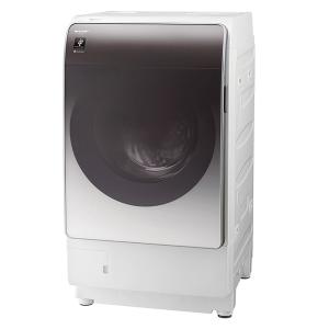 設置無料 ドラム式 洗濯機 SHARP シャープ ドラム式洗濯乾燥機 クリスタルシルバー ES-X11B-SL