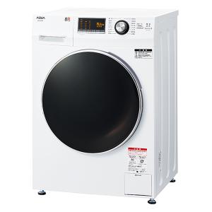 設置無料 ドラム式 洗濯機 AQUA アクア ドラム式洗濯機 ホワイト AQW-F8N-W｜lifeed