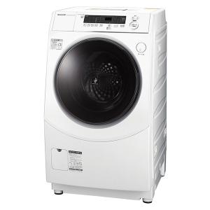 SHARP ドラム式洗濯乾燥機 左開き ホワイト系 ES-H10G-WL｜lifeed