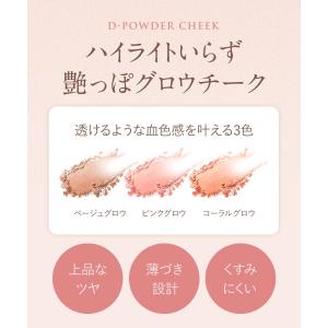 チーク パウダーチーク ピンク ベージュ コー...の詳細画像2