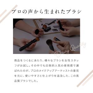 メイクブラシ ファンデーションブラシ ファンデ...の詳細画像2