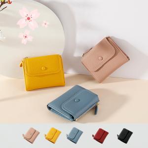 ミニ財布 レディース  使いやすい ミニウォレット 革 二つ折り財布 二つ折 財布 コンパクト 小さめ 人気 プチプラ