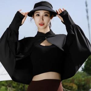 UV 薄手 ボレロ 立ち襟 ラッシュガード 立...の詳細画像2