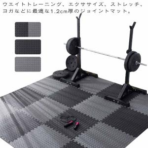 6枚セット　大判 トレーニングマット 筋トレ 60x60x1.2cm 厚手 防音マット トレーニング エクササイズ ヨガ マット ジムマット ジョイ｜lifegarden