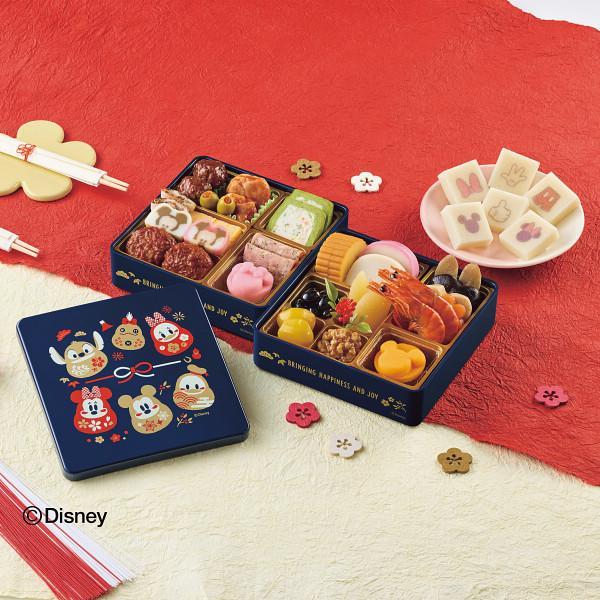 おせち 2026 おせち詰合せ／ディズニー 二段重 約2〜3人前 24品 ディズニー 2026年 お...