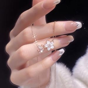 ネックレス 桜 レディース レディースネックレ...の詳細画像3