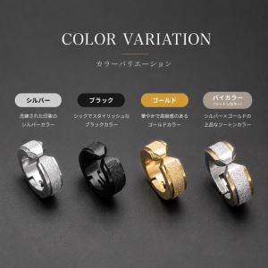 イヤーカフ メンズ レディース フープ 2個セ...の詳細画像5