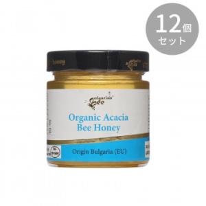 Bulgarian Bee はちみつ 有機アカシア 300g ×12個セット｜lifeharmony