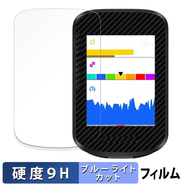 iGPSPORT BSC300T 向けの 保護フィルム 9H高硬度 反射低減 ブルーライトカット フ...
