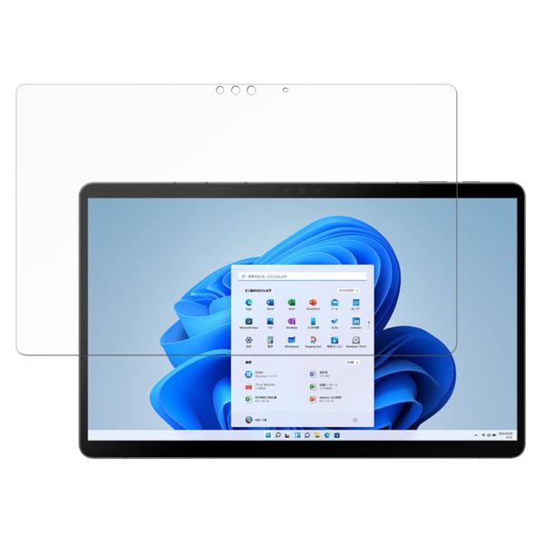 富士通 FMV LOOX 75/G FMVL75GB 保護フィルム 用 9H高硬度 反射低減 ブルー...