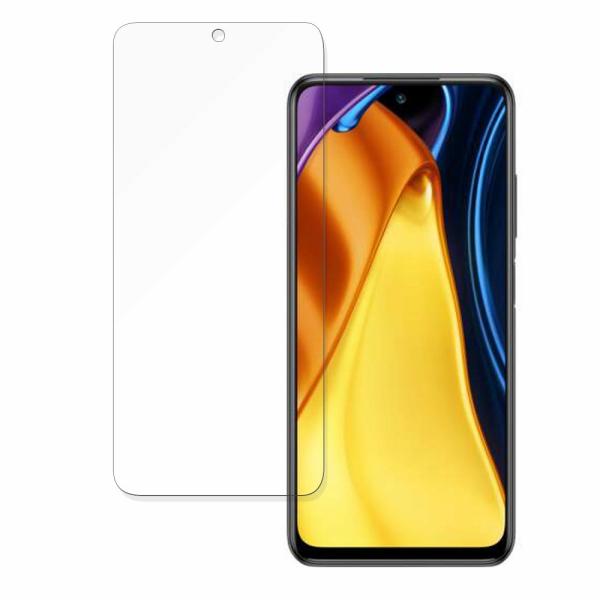 POCO M3 Pro 5G 向けの 保護フィルム 9H高硬度 光沢仕様 ブルーライトカット フィル...