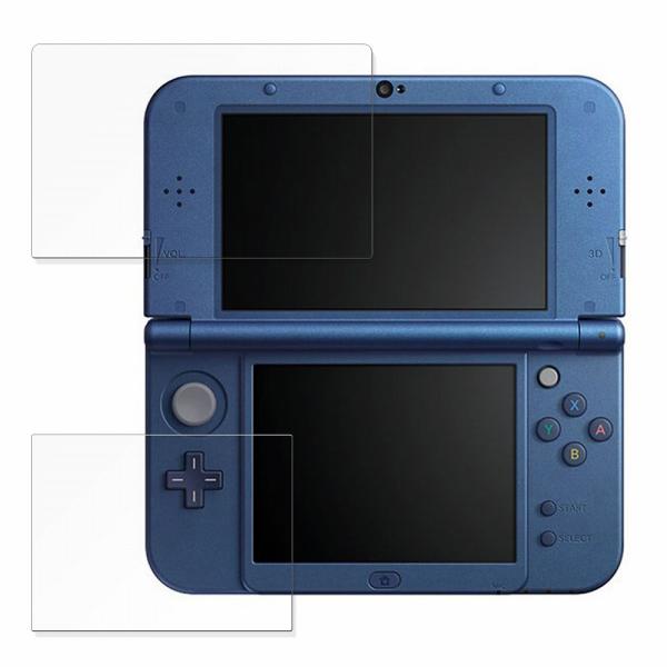 Nintendo Newニンテンドー3DS LL( 上・下画面 ) 向けの 保護フィルム 光沢仕様 ...