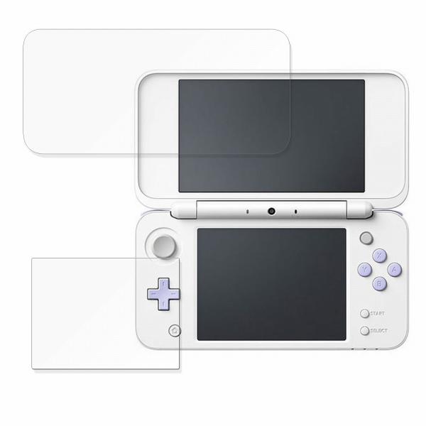 Nintendo Newニンテンドー2DS LL( 上・下画面 ) 向けの 保護フィルム 光沢仕様 ...