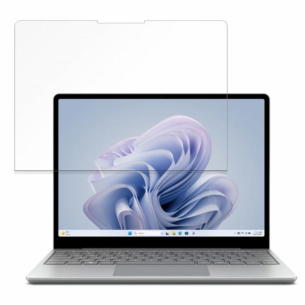 Microsoft Surface Laptop Go 3 向けの 保護フィルム 光沢仕様 ブルーラ...