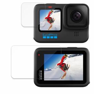 Gopro HERO10 Black (2点セット) 用 フィルム 反射低減 液晶 保護フィルム