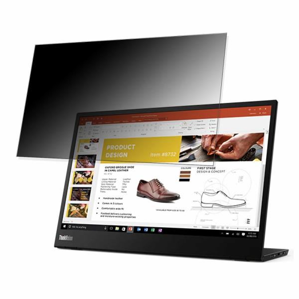 Lenovo ThinkVision M14 14インチ 16:9 対応 覗き見防止 プライバシーフ...