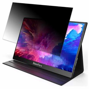 InnoView INVPM406 15.6インチ 16:9 対応 覗き見防止 プライバシーフィルター ブルーライトカット 保護フィルム 反射防止