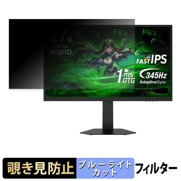 Titan Army P275MS PRO 覗き見防止 プライバシーフィルター ブルーライトカット ...