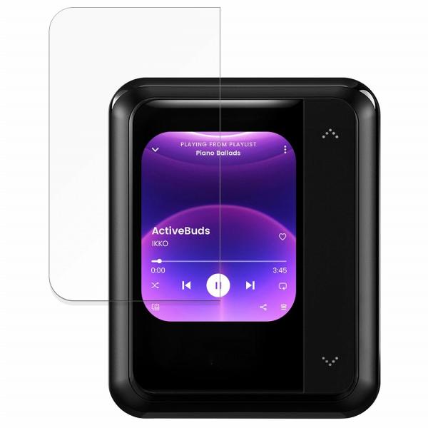 iKKO ActiveBuds AB02 (ケース 画面用) 向けの 保護フィルム 曲面対応 反射低...