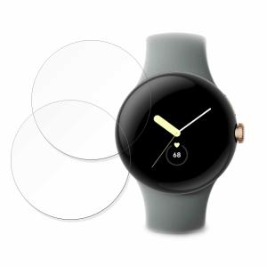 Google Pixel Watch 用 保護フィルム 曲面対応 2枚セット 反射低減 キズ修復 日本製