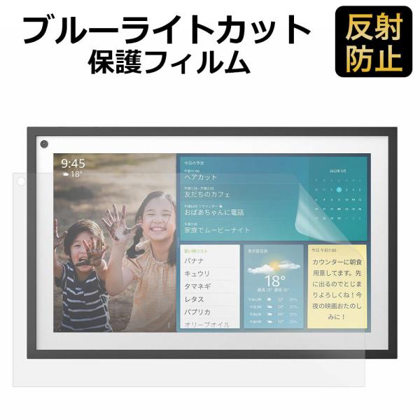 Echo Show 15 保護フィルム ブルーライトカット フィルム 液晶保護フィルム 反射低減