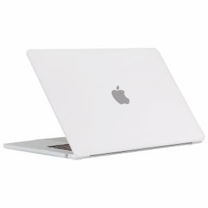 MacBook Air 15 M3 M2 用 ケースカバー つや消し 半透明 ハードカバーノートパソコン 保護カバー マックブックエアー 2024 2023