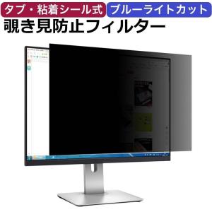 覗見防止フィルム パソコン 24インチ 16:10 プライバシーフィルター ブルーライトカット 覗き見防止 フィルター モニター