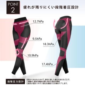 スポーツスパッツ レディース 加圧 登山 ウォ...の詳細画像4