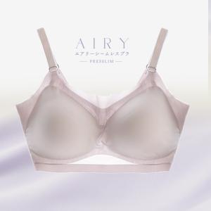 ナイトブラ 夏用 涼しい エアリーシームレスブ...の詳細画像1