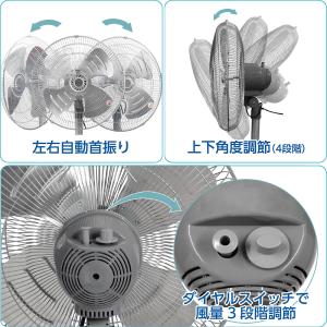 [在庫限り]業務用扇風機 工場用扇風機 45c...の詳細画像5