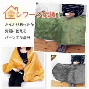 【公式】ライフジョイ 日本製 電気ひざ掛け 電...の詳細画像1