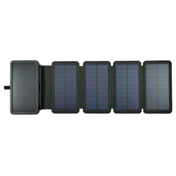 ハイマウント 4連ソーラーパネル付き ソーラーチャージャーUA6310 11306 折り畳み モバイ...
