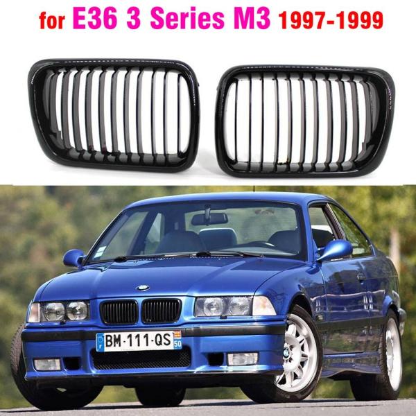 BMW e36 m3 18i 323i 328iシリーズ1997 1998用 光沢 黒 スポーツライ...