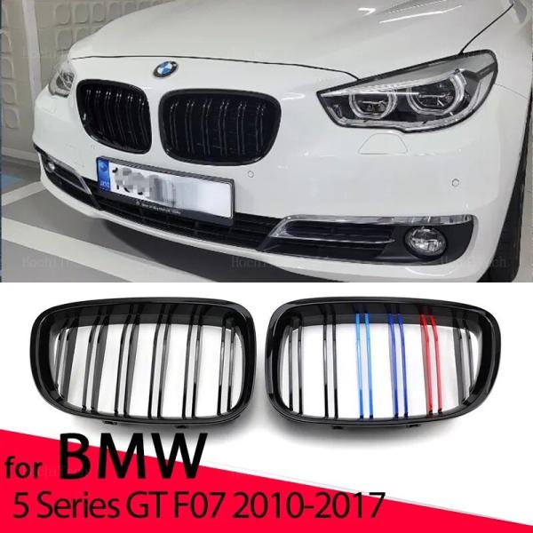 BMW 5シリーズgt f07 20102015デュアルラット交換グリル用カーフロントバンパーグリル