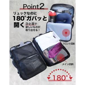 ビジネスリュック ビジネスバッグ メンズ リュ...の詳細画像5