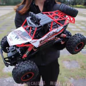 ラジコン 自動車 4WD デュアルドライブ ビッグフット オフロードC&amp;J（株)走行 RCカー 操作...