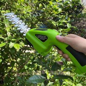 ２in１ ヘッジトリマー 電動剪定ばさみ 芝刈り 草刈り機 剪定バリカン 小型トリマー 電動ヘッジ C&J トリマー 充電式 バリカン 家庭用充電式