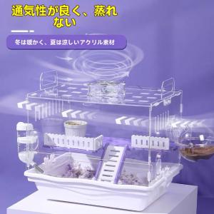 ハムスター用品 ハムスターケージ 小動物用ケージ...の商品画像